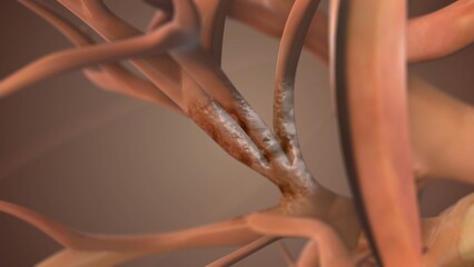 Cancerous involvement of the bronchi