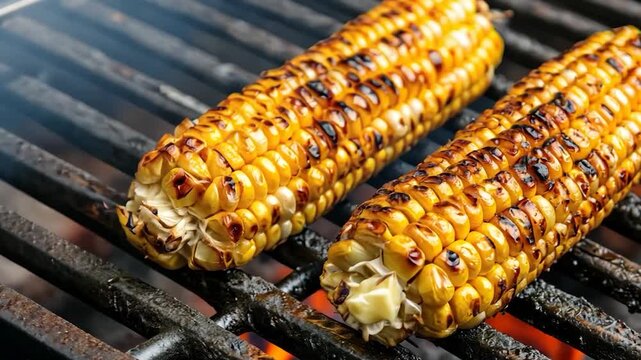 Grilled corn on the cob (3)