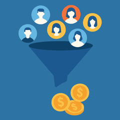 Lead generation and sales funnel