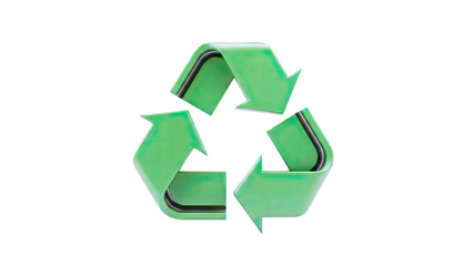 Green Recycling Symbol