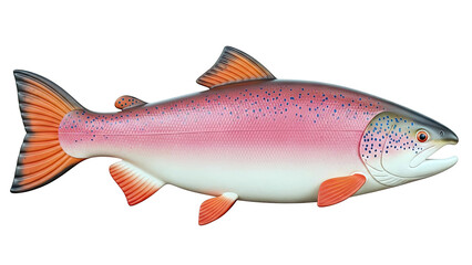 Salmon fish model