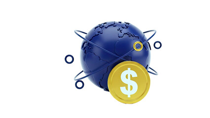 Global Finance and Commerce Concept