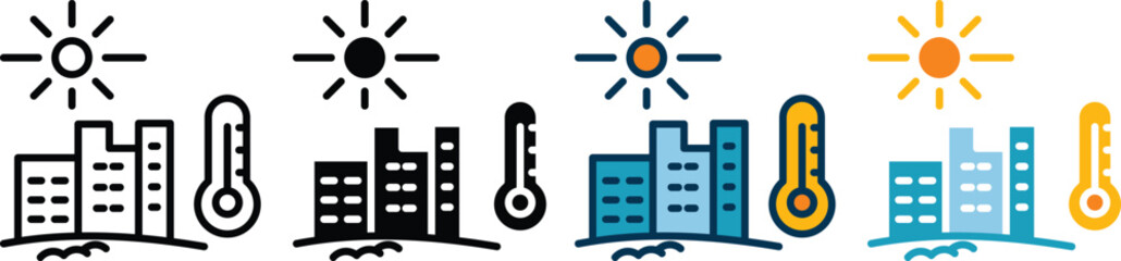 Obraz premium heatwave multiple style collection