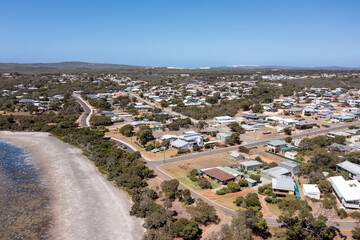 View of the Village Bremer Bay, Fitzgerald River Nationalpark, Western Australia, down under, Australia