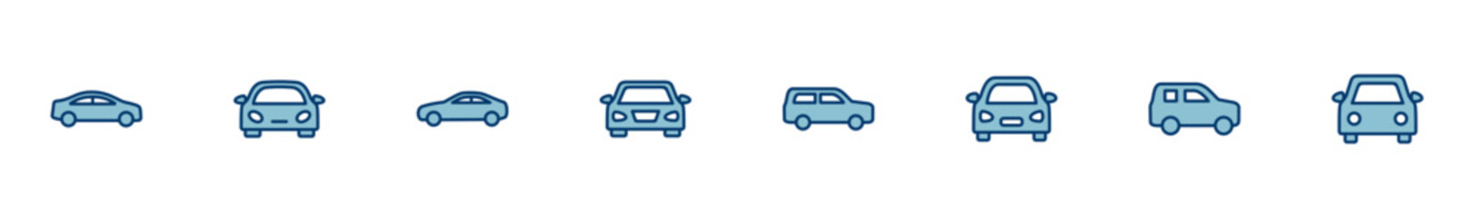 Car icon vector isolated on white background. Car icon vector.