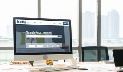 Online hotel accommodation booking website provide modish reservation system . Travel technology...