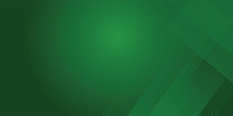 Fototapeta premium Abstract green sporty background template vector with shiny lines and lights. Green background with strong pattern design.Eps10 vector
