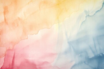 Fototapeta premium Mixed colors watercolor stain paper backgrounds texture creativity.