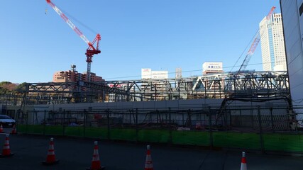 品川　京急線連続立体交差事業　2025年12月
