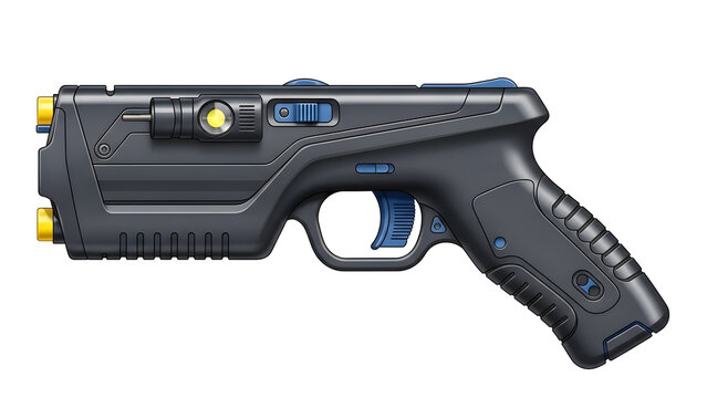 Handheld electric taser self defense device