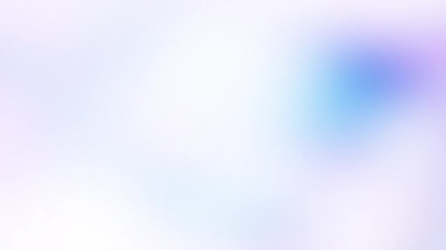 Bright white and soft blue gradient loop with clean liquid motion and subtle glowing effects. Perfect for video projects, background design or wallpaper