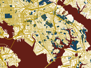 City Map Dundalk Maryland 