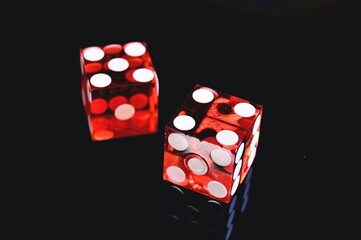 two red dice