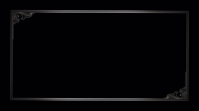 frame from a vintage film,  the style of old silent cinema. elegant of retro film. 