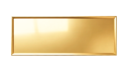 Golden Gradient Background with Metallic Frame