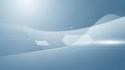 Futuristic White Aircraft Design Concept Model.