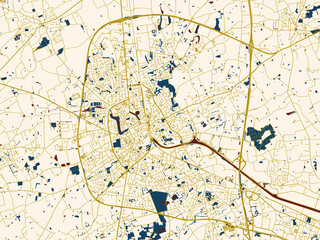 Clean Urban Street Map Roeselare