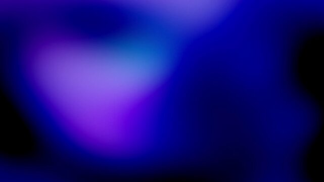Deep navy and electric blue gradient animation with dark futuristic glow and smooth wavy flow. Perfect for video projects, background design or wallpaper