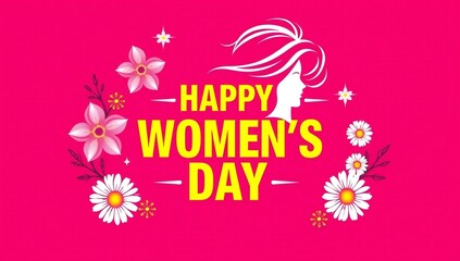 Celebrating women's day with flowers