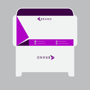 Creative & Editable Envelop design for official & personnel use.