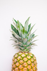 Fototapeta premium pineapple on white background