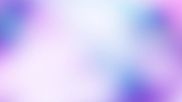 Bright airy white and violet abstract gradient loop with smooth moving textures and holographic sparkle. Perfect for video projects, background design or wallpaper