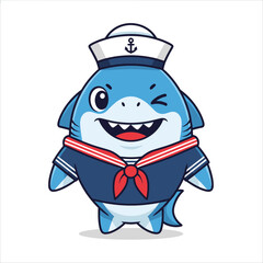 cartoon chef character smiling man illustration