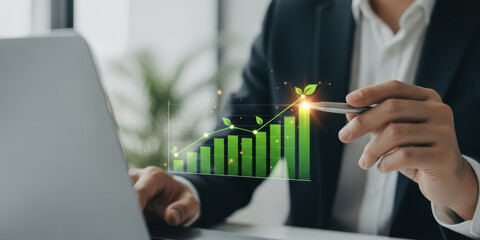 Business opportunity revenue solution success sustainability graph growth grow financial achievement advantage adviser analyst chart diagram global concept