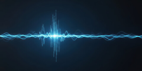 Background tech technology dot line dark render crypto datum visualisation wave three dimensional abstract ai glowing pulse, digital soundwave art over black background, futuristic tech energy