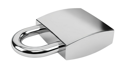 Polished Chrome Padlock