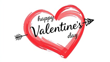 Happy valentine's day heart