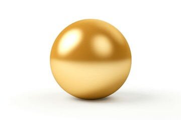 Solid sphere jewelry pearl gold.