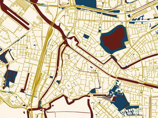 Modern Flat Map Den Bosch