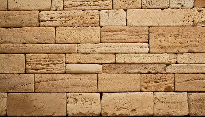 Travertine bricks texture structure pattern wallpaper