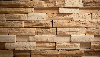 Travertine bricks texture structure pattern wallpaper