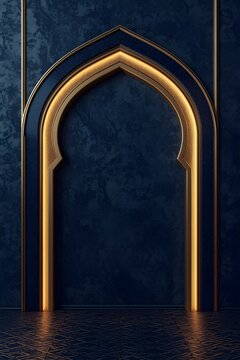 Luxury Ramadan Islamic Arch Background