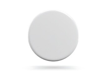 Soft Light, Subtle Texture: 3D Rendered Circle