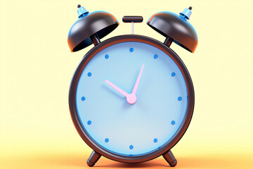 Modern 3D Alarm Clock for Morning Wake Up, Business Deadlines, and Time Management