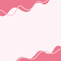 abstract pink background with pink border