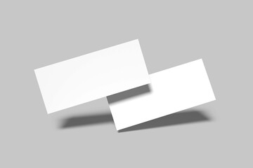 Give Voucher Mockup Design Blank