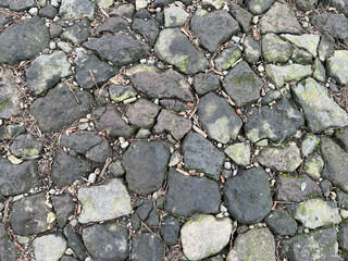 Various forms of rocks, natural rocks