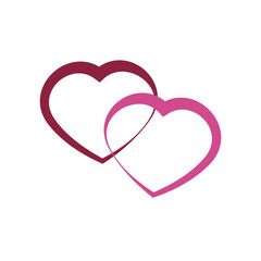 love  logo  icon illustration   flat