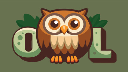 A cute and engaging mascot-style illustration of an owl character perfect for educational or branding projects