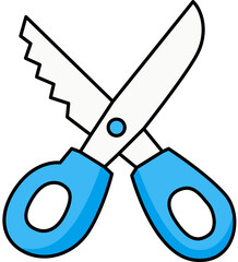 Scissors Icon for Craft, School Projects, and Cutting Tasks