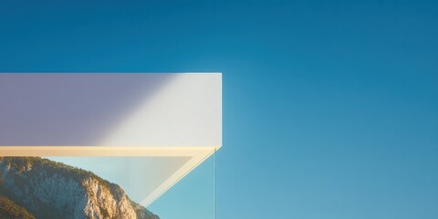 Modern Abstract Swoosh Wave Layout Professional Corporate Branding for Streamlined Processes and Efficiency Marketing Content