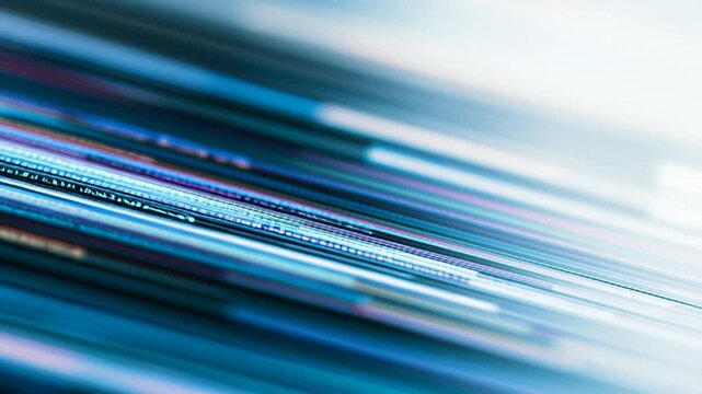 Blurred code lines background, abstract code structure, software analytical processing infographics, minimal tech aesthetic. Animated image. 