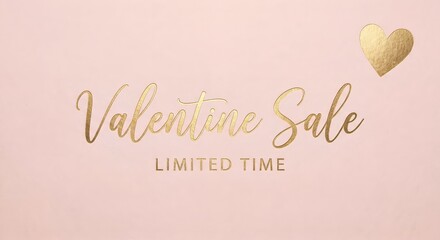A Valentine's Day sale advertisement with a limited time offer