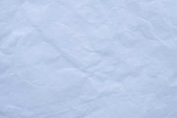 Abstract Wrinkled Pale Blue Paper Surface for Design Backdrop