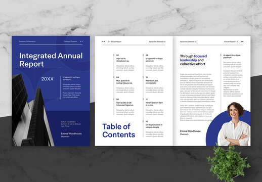 Blue And Black Annual Report