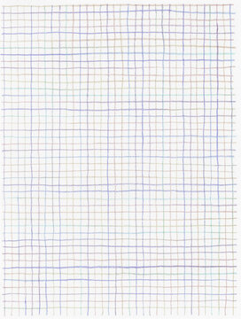Fondo de cuadr&iacute;cula /Patr&oacute;n geom&eacute;trico dibujado a mano con crayones. Mosaicos de cuadros colores pastel, rayas garabateadas con texturas, dise&ntilde;o vectorial. Fondo de l&iacute;neas horizontales y verticales. 